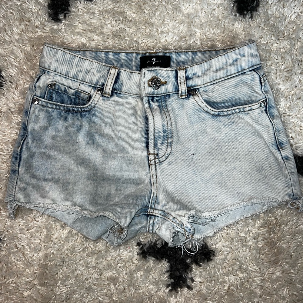 Seven for all mankind girls shorts denim size 12